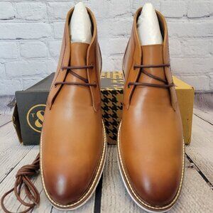 Thomas & Vine Men's Keegan Plain Toe Chukka Boot